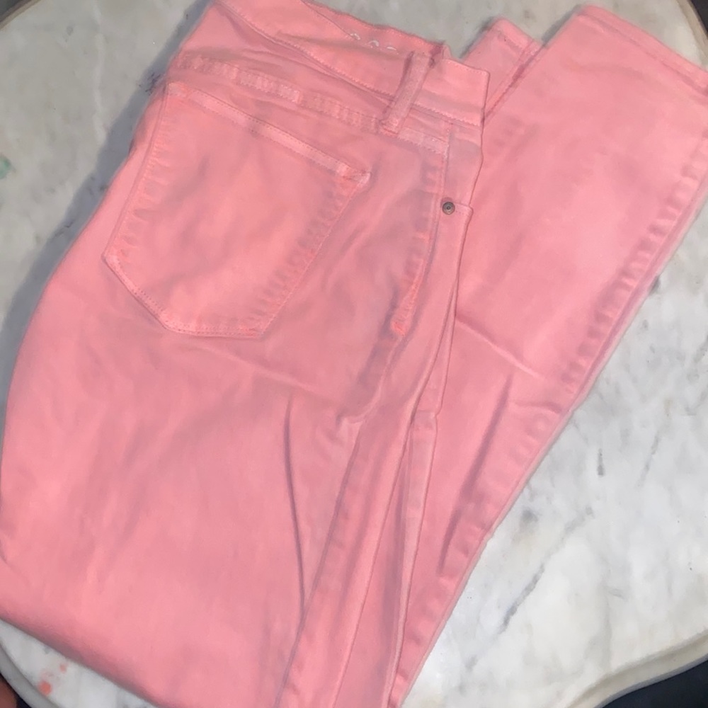 Pink jeans